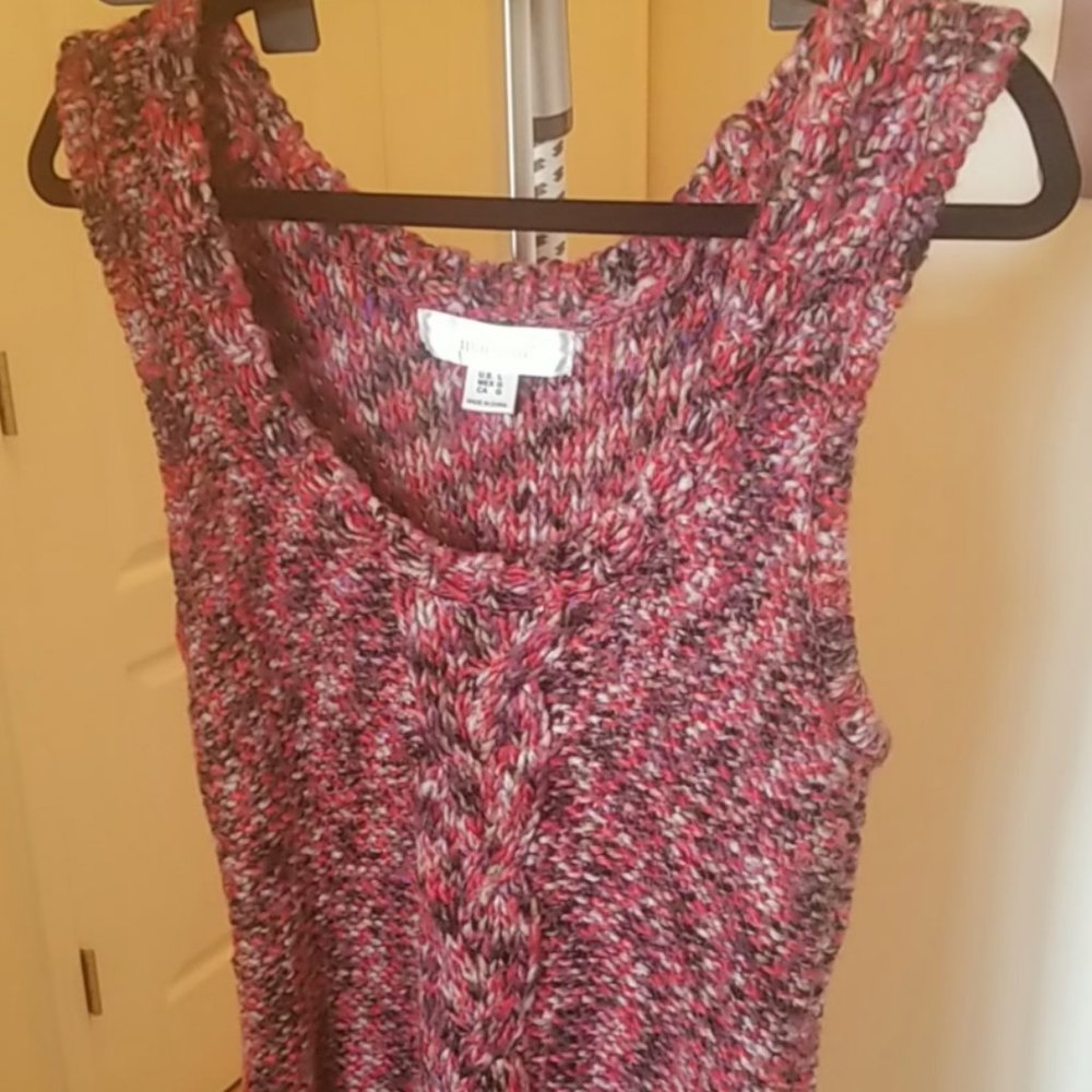 Space Dye Sleeveless Knit Sweater Dress Mac & Jac